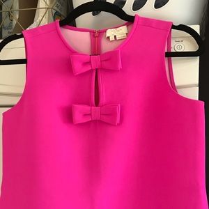 Kate Spade Pink Bow Top